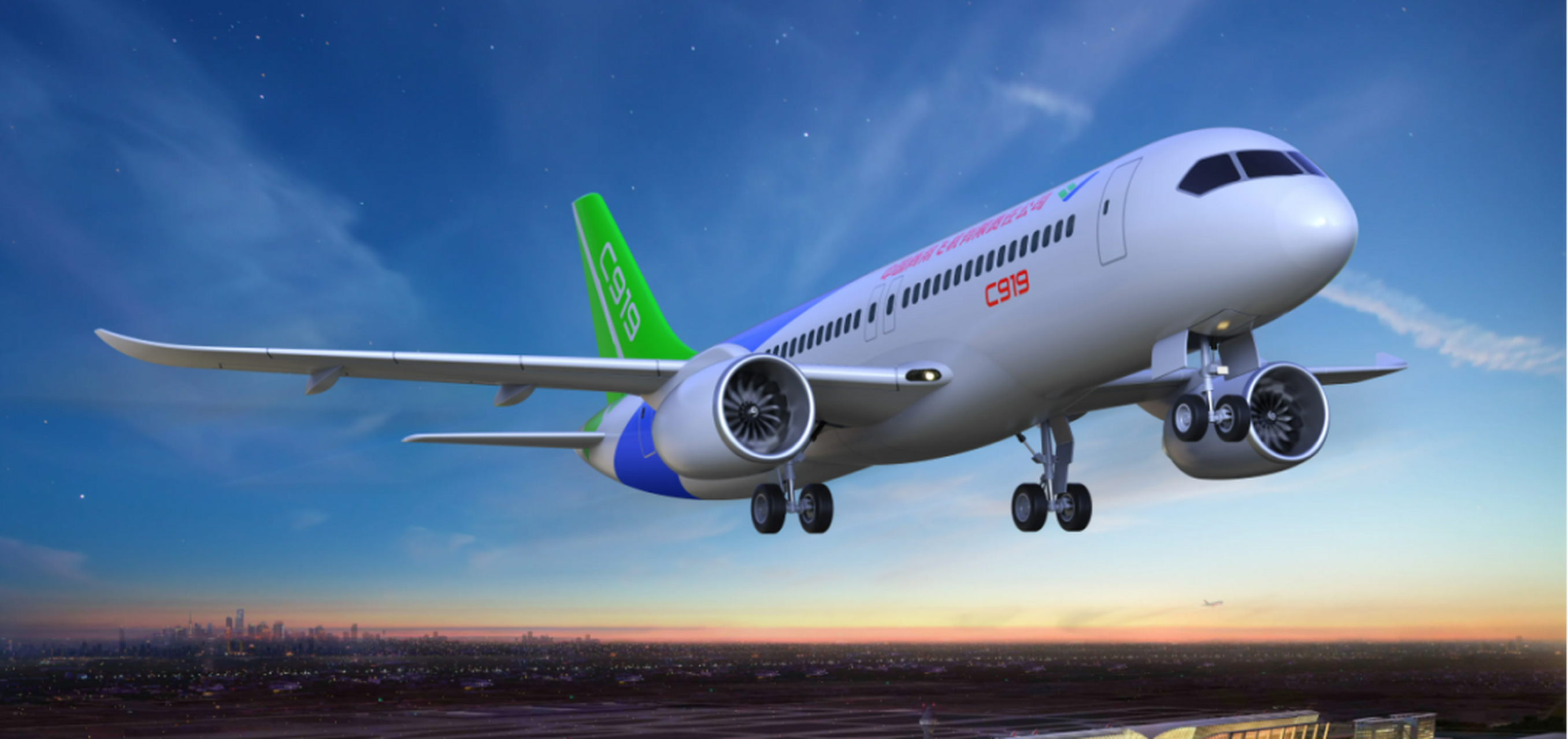 中国首架大飞机c919再起航,发动机疑实现国产替代.