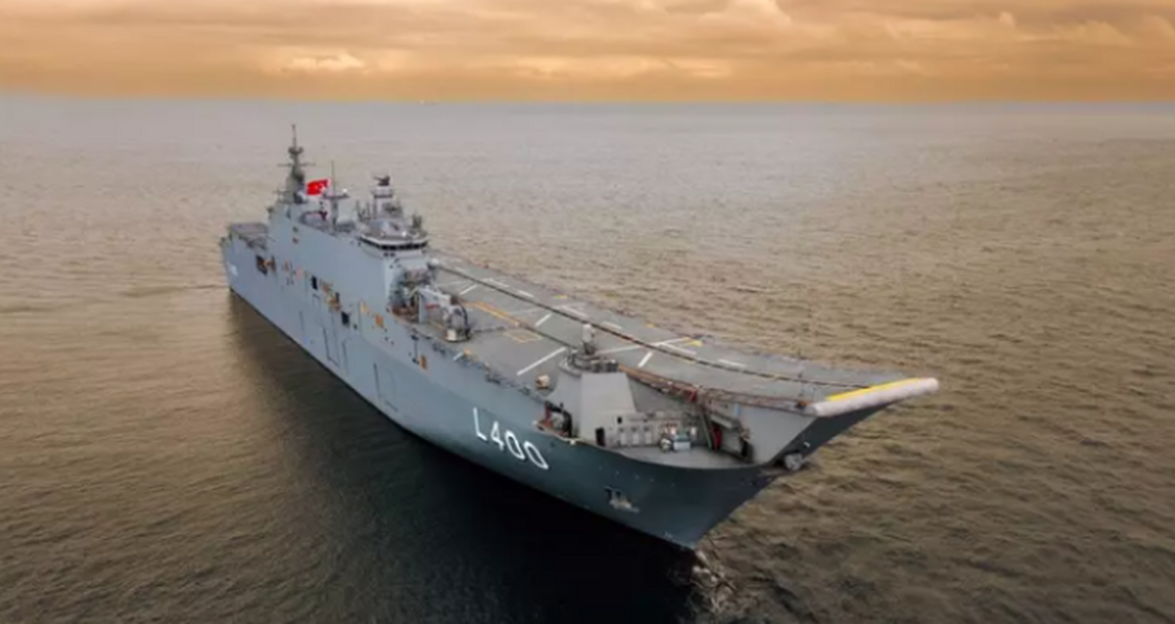 百年土耳其迎来首艘航母:与大选和外交同频共振的海军发展 "阿纳多卢"