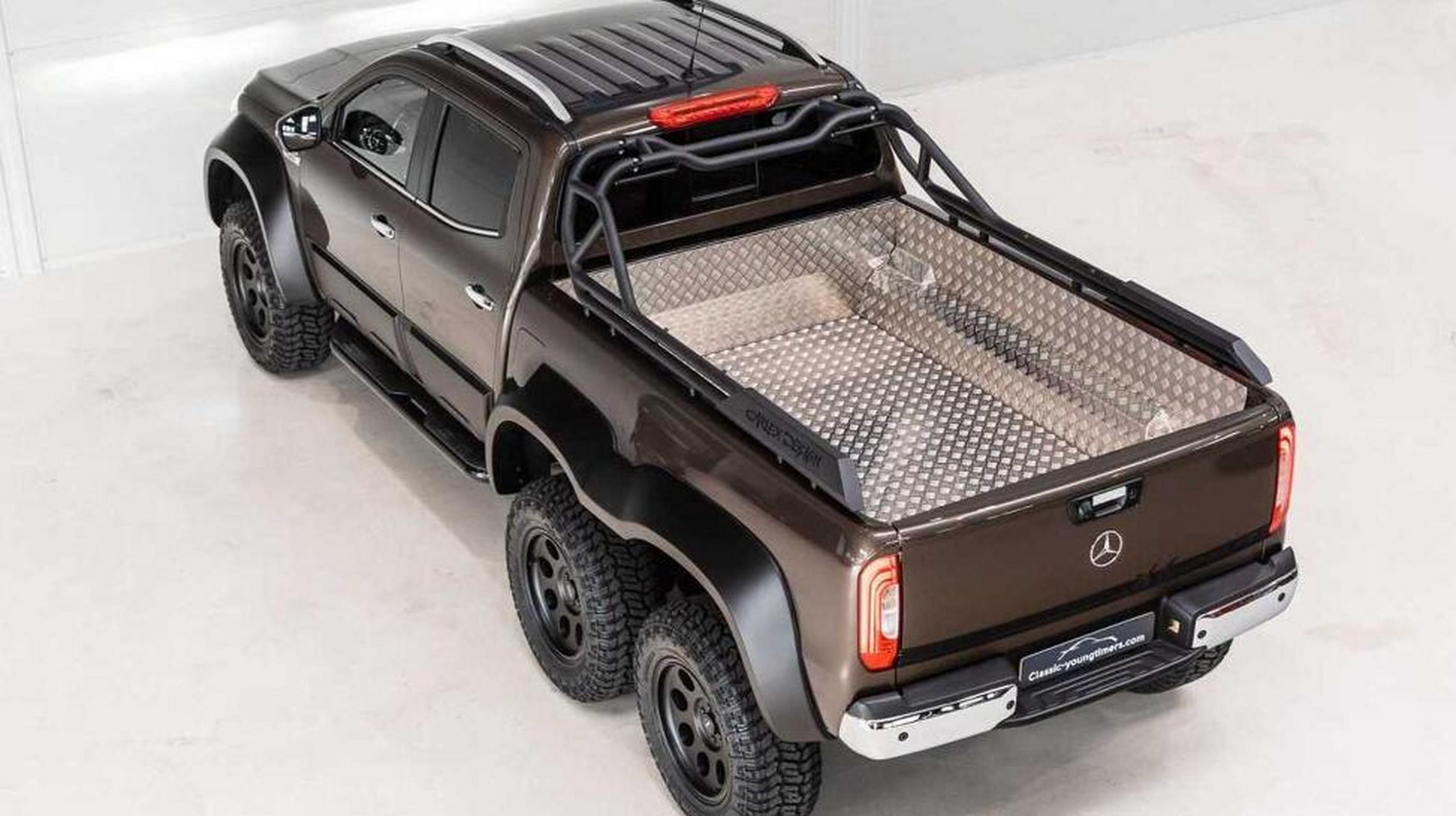 梅赛德斯·奔驰 x级 x-class 6x6 皮卡:  3.