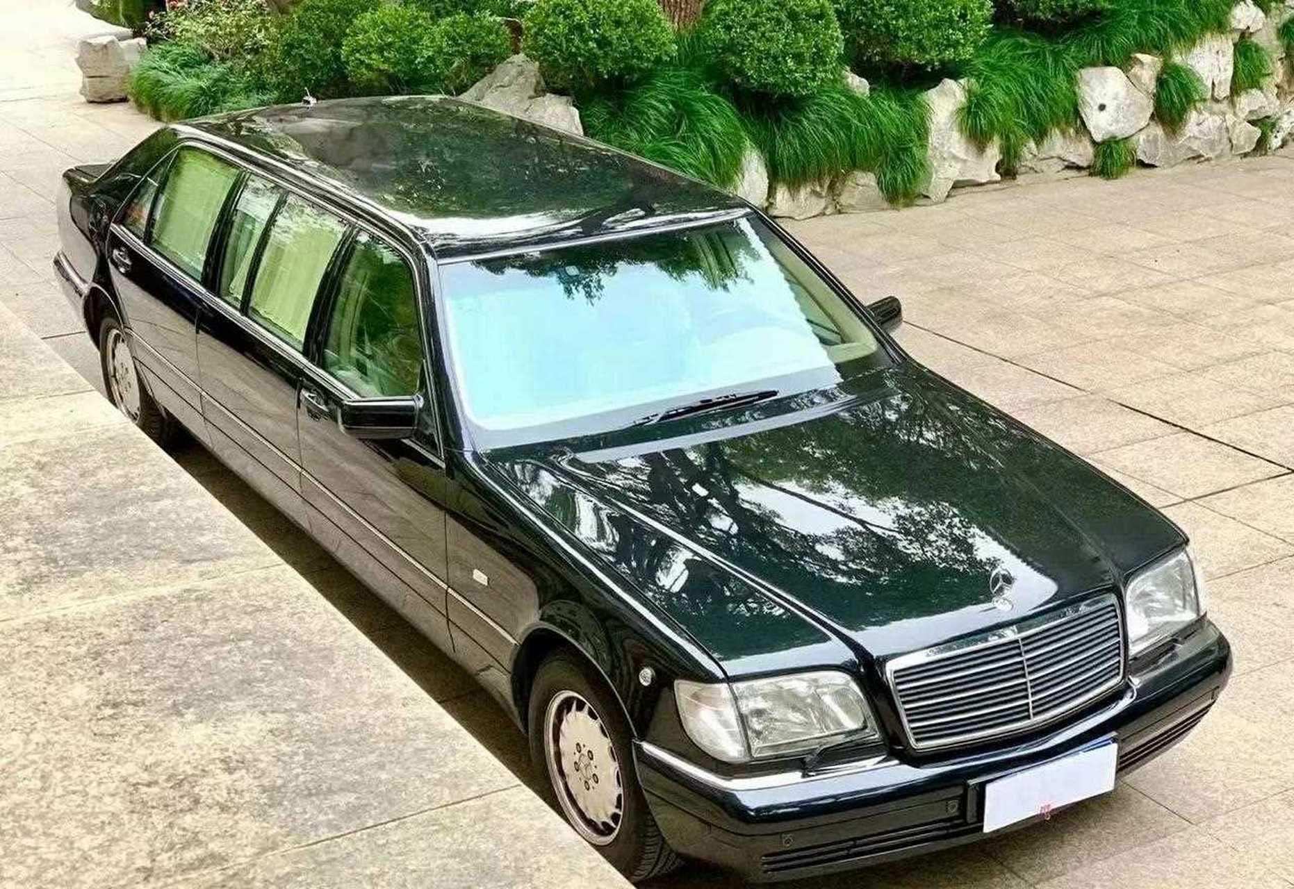 加长奔驰虎头奔s00普尔曼国宾车 这才是大佬中的大佬 当年这里奔驰