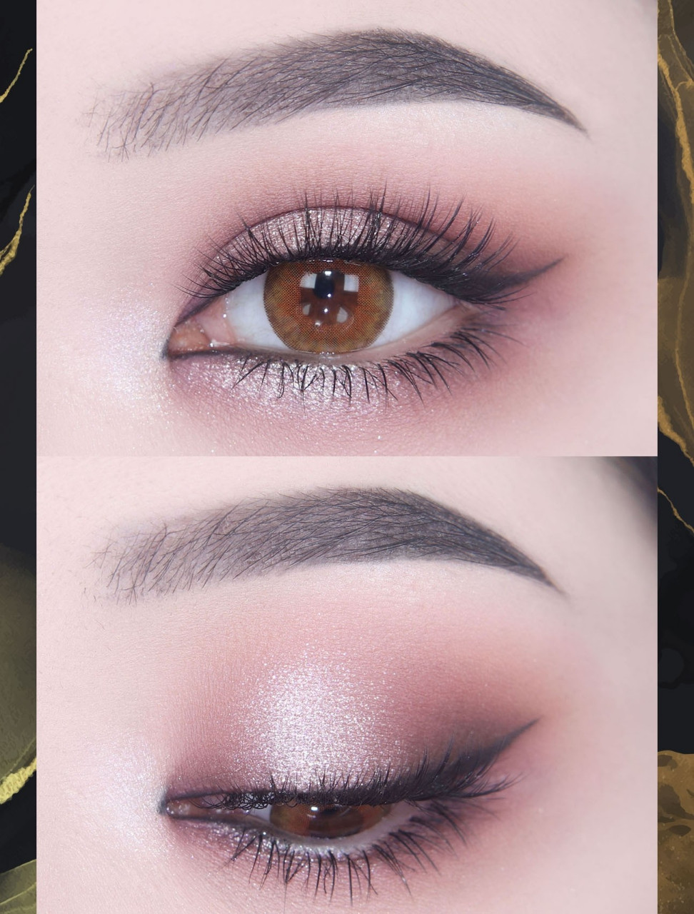 天使眼影盘眼妆合集 黑 天使这盘我超爱啊啊啊!