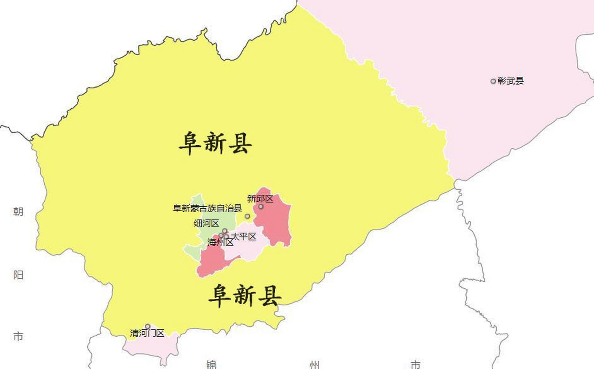 阜新市区县房价分布;  彰武县,4053元/平;  阜新蒙古族自治县,3340元
