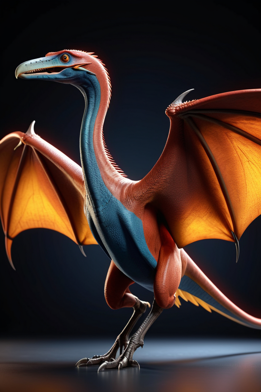 翼龙是已经灭绝的爬行动物,但它们在地球上生存了约1