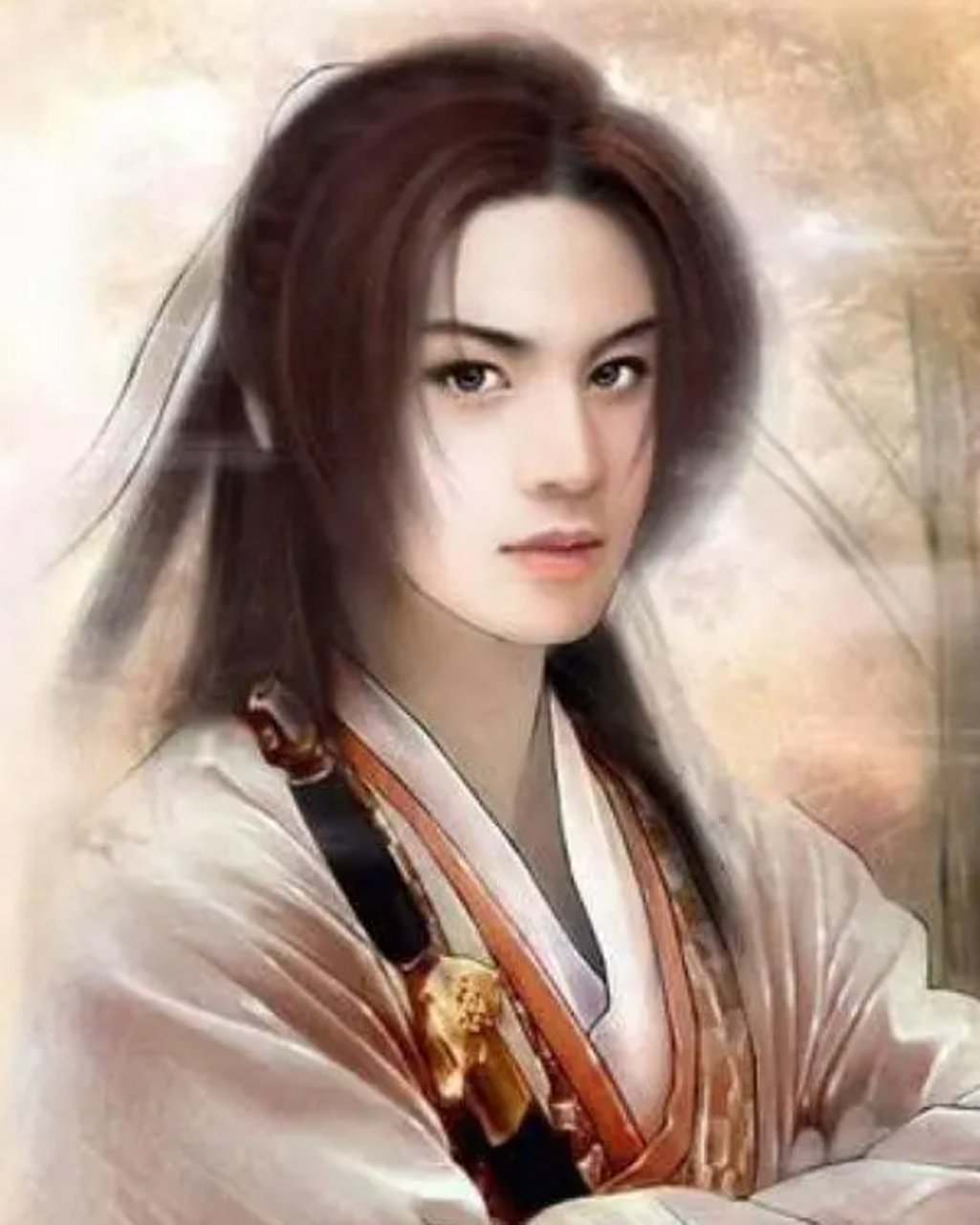 他原本是前燕的皇子,前燕被前秦灭了之后,慕容冲的姐姐清河公主