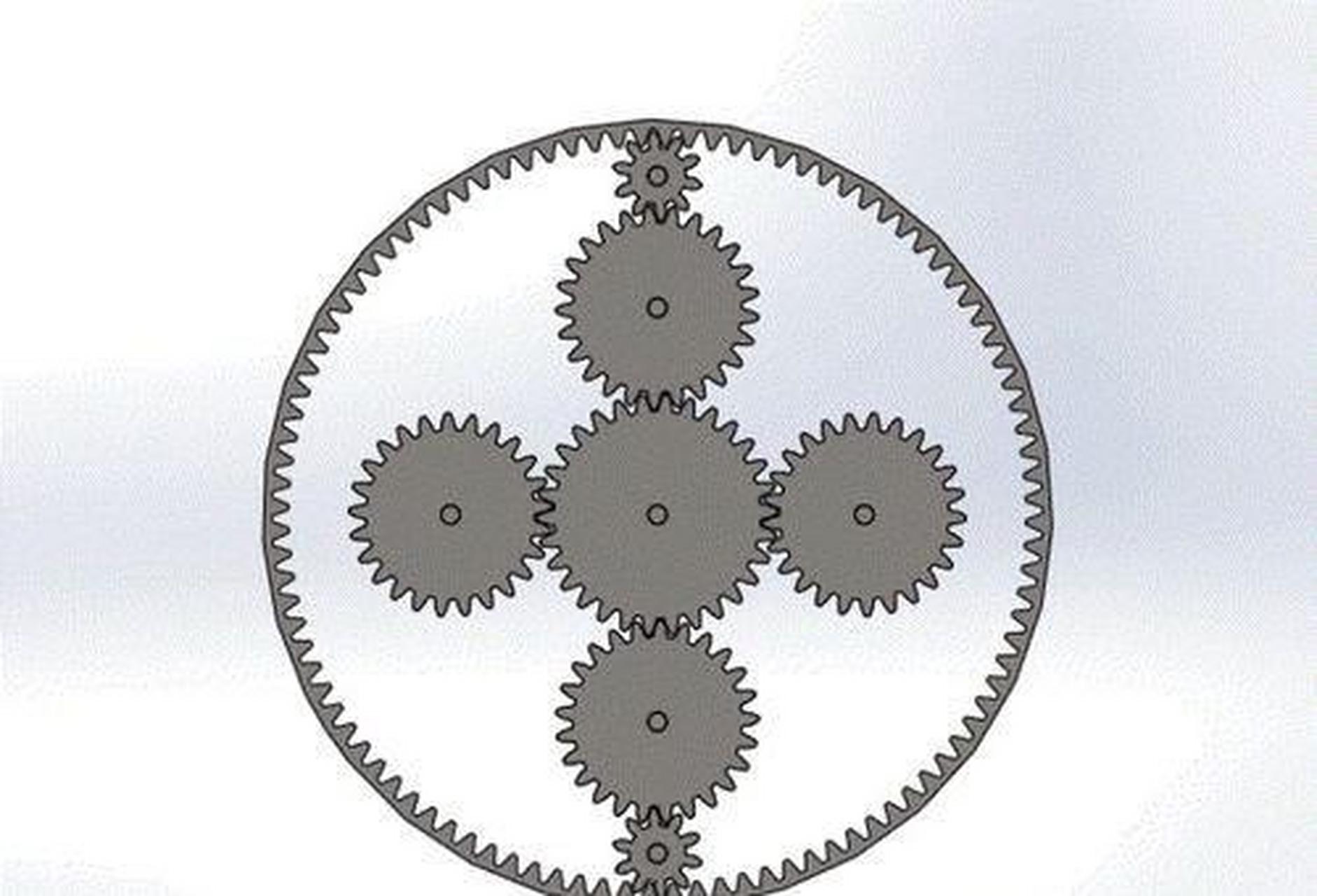 柔性齿圈行星轮系耦合模型创建及振动特性研究  前言 本文以柔性齿圈