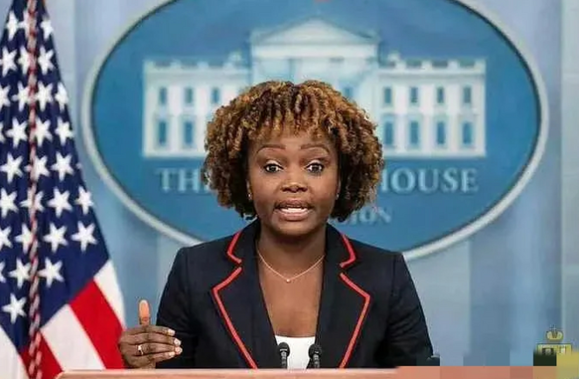 小黑妞又火了,美国白宫发言人卡琳·让-皮埃尔在我国限制锗和镓出口后