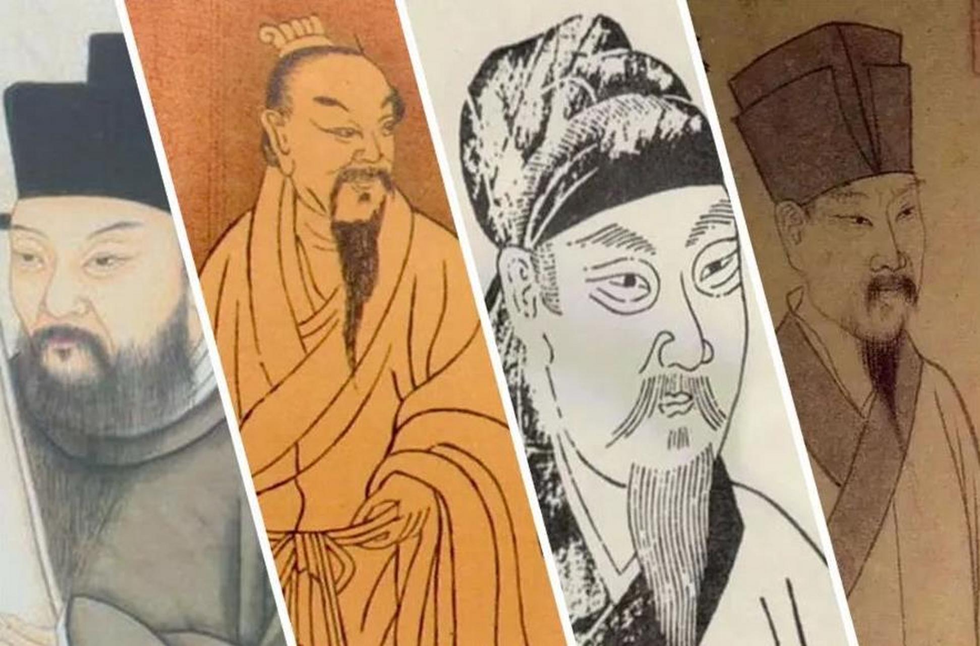 书法家中的合称 除了大家所熟知的"楷书四大家""宋四家"之外,还有不少