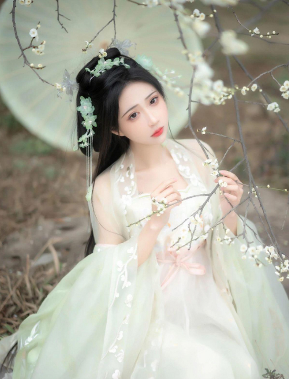 纯欲风古装美女#汉服