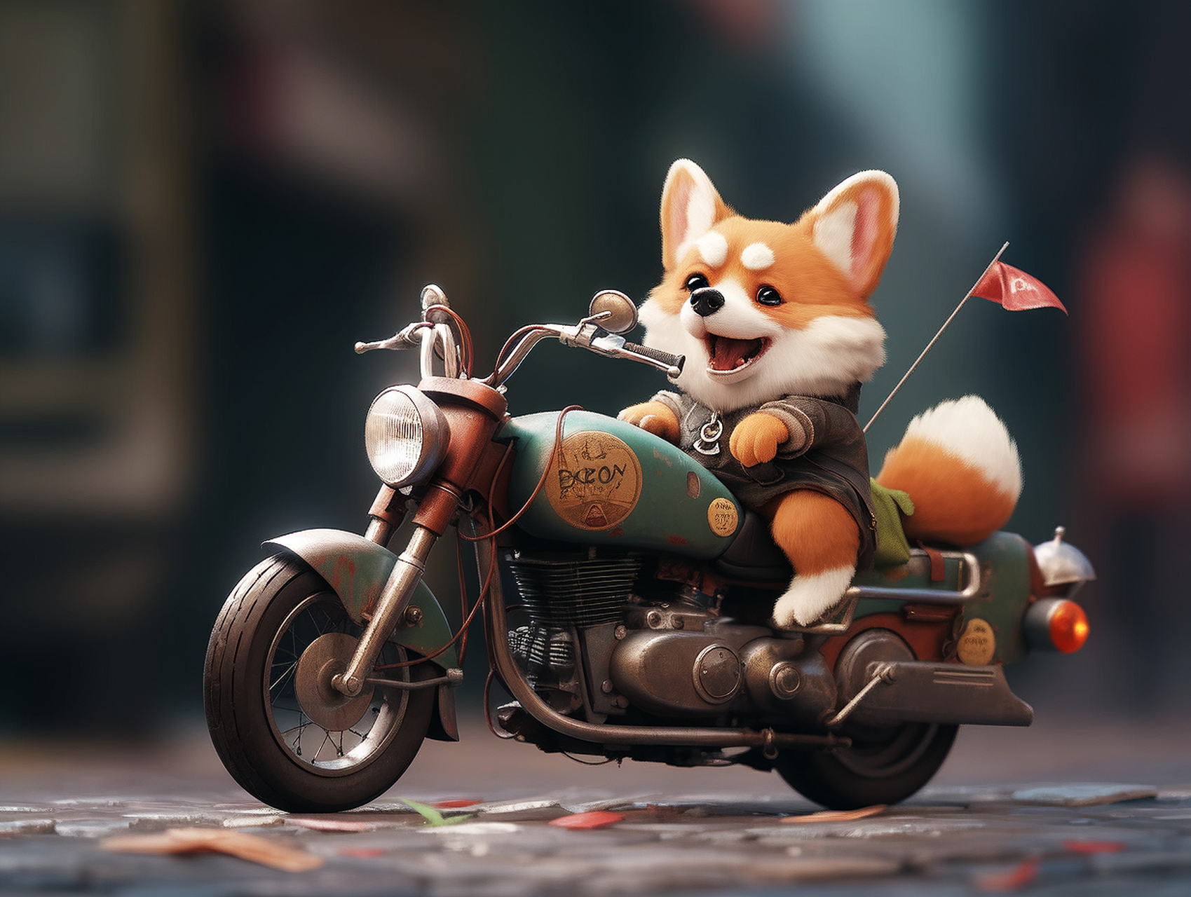 【动物摩托车队】  集合,集合,紧急集合!