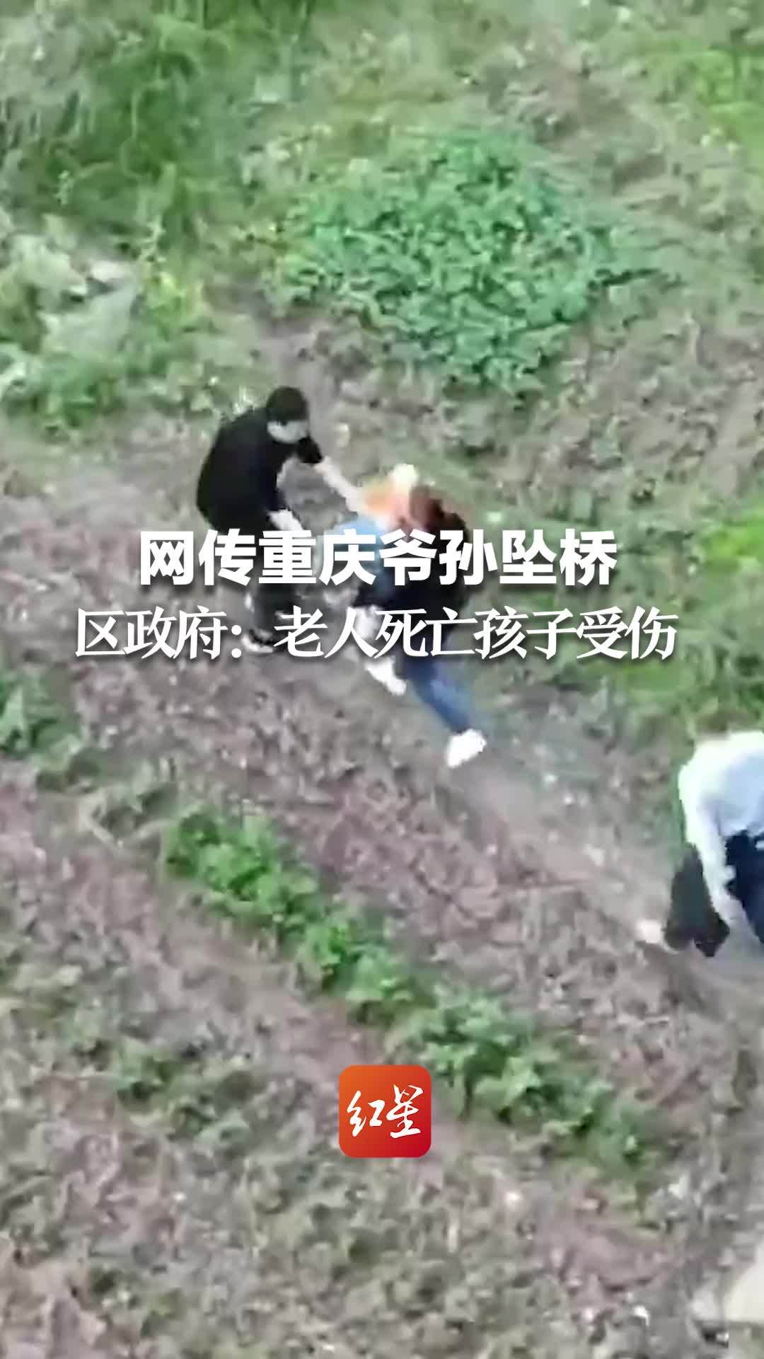 重庆爷孙坠桥 老人死亡孩子受伤