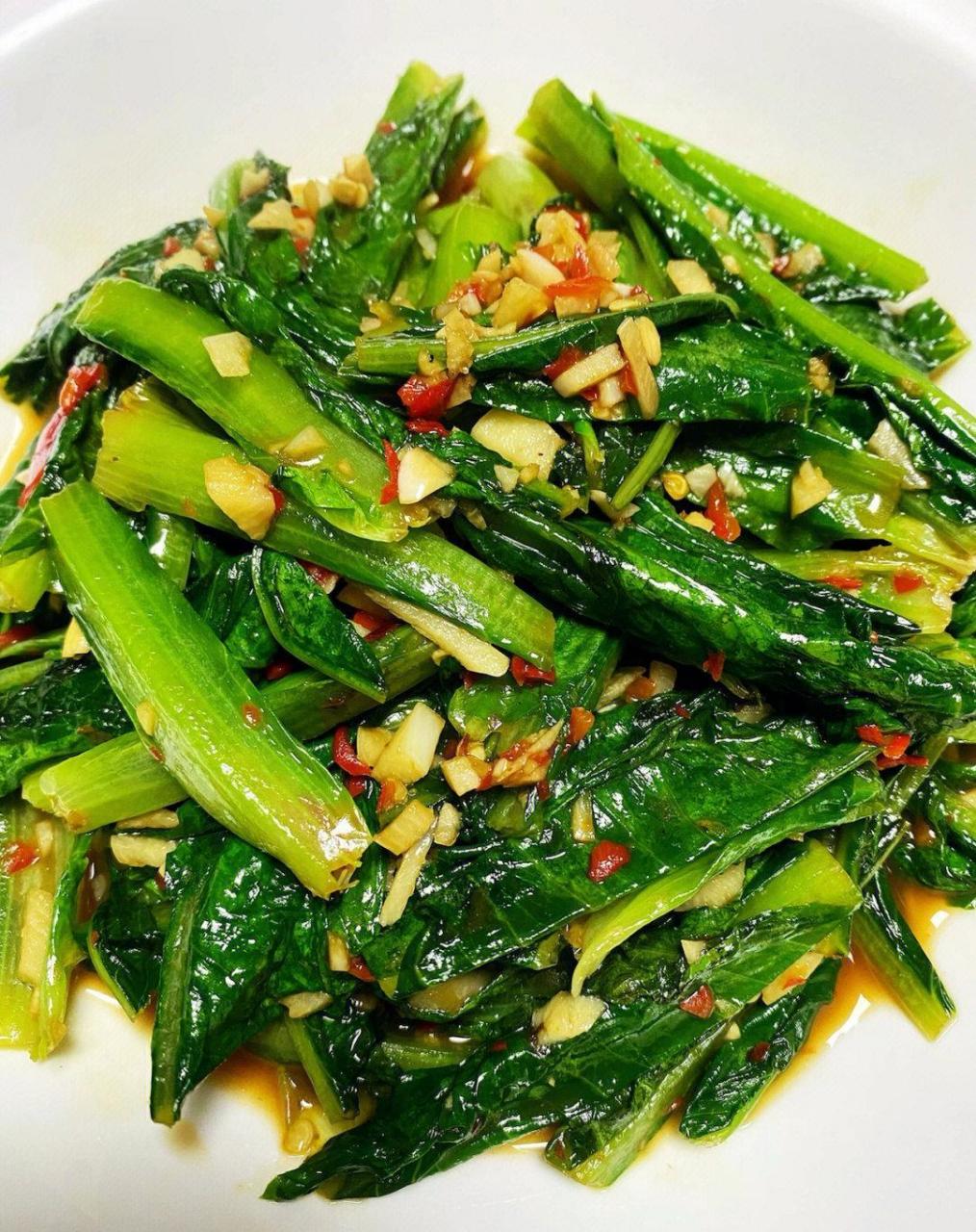 酸辣油麦菜!这样做我可以一次