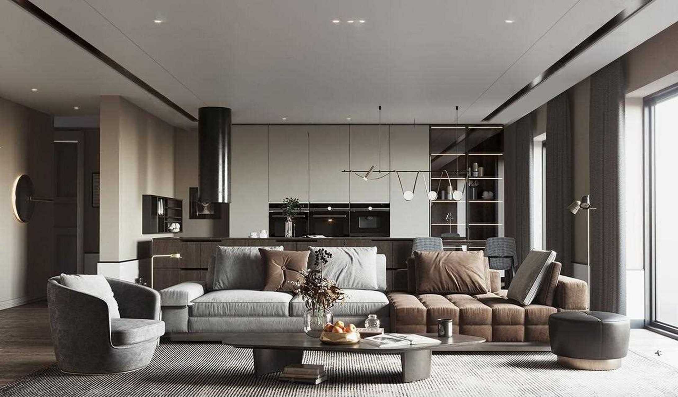 傲娇的性冷淡风格客厅,也是很上档次了!