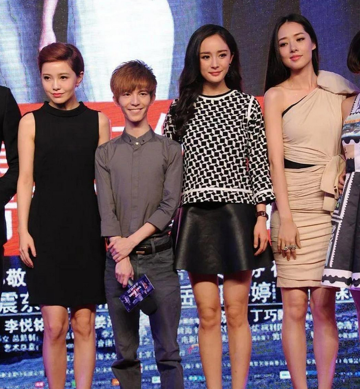 杨幂郭碧婷同框图,郭碧婷一看就是有福气的面相