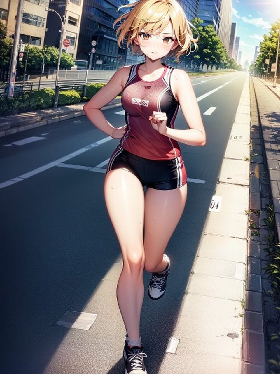 快乐健身,跑步最快乐#二次元