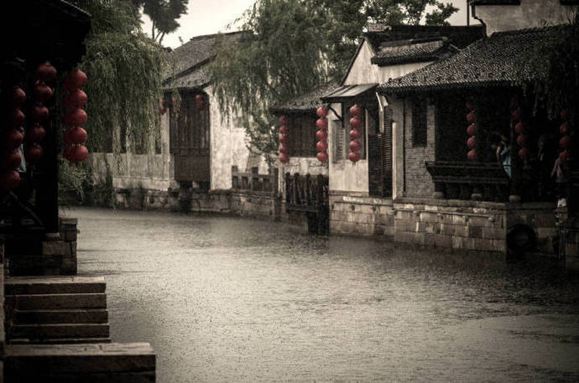 倚楼听风雨头像图片