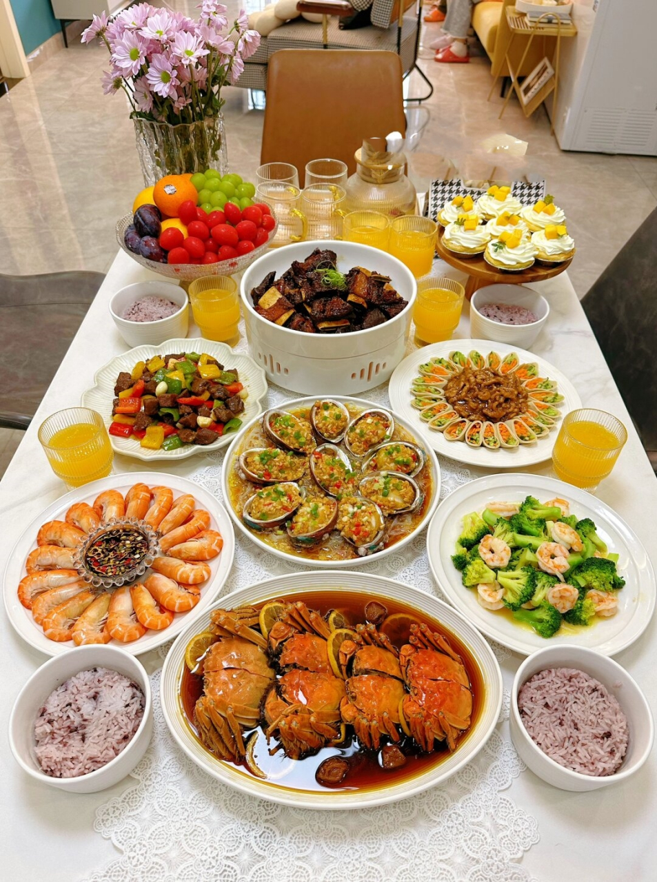 这里有一些适合招待亲朋好友的美食,做法在之前的笔记中都有分享.