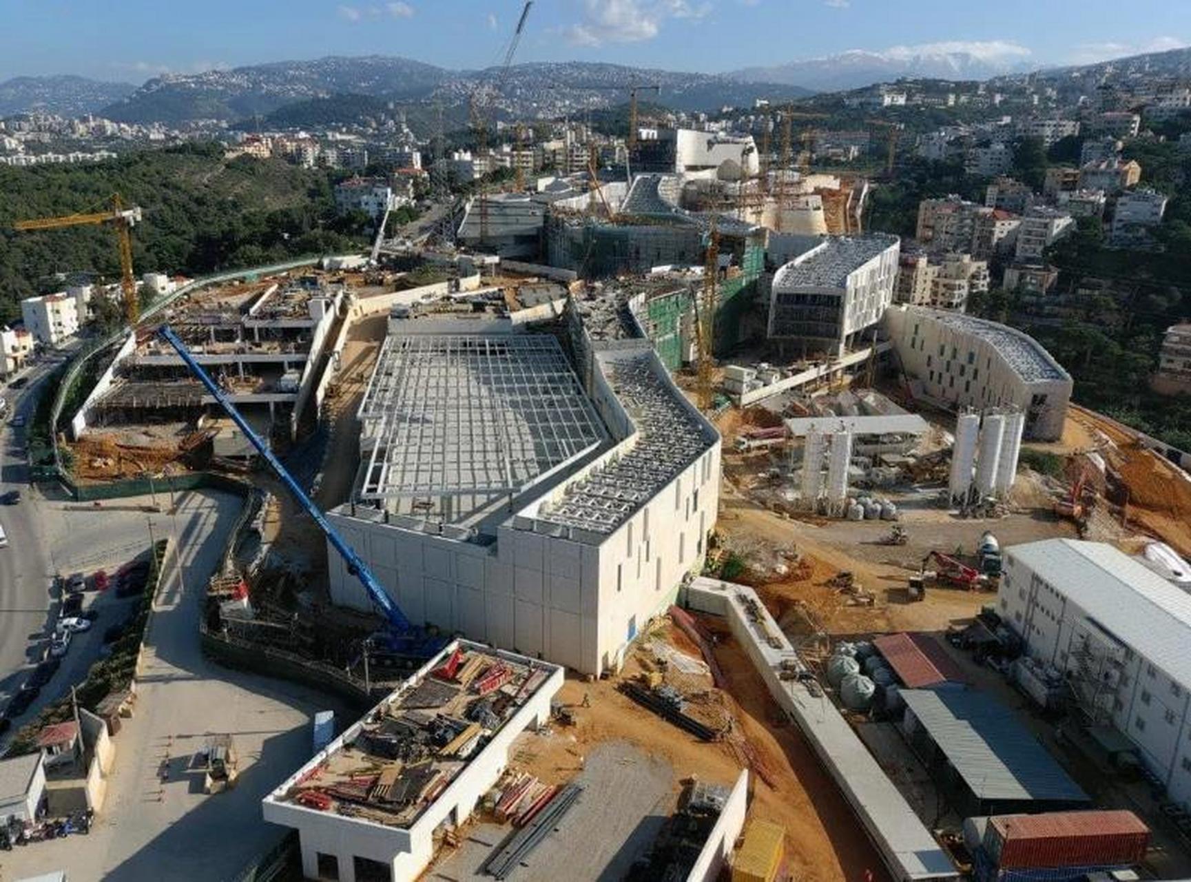 美国驻黎巴嫩巨型使馆引争议# 美国驻黎巴嫩大使馆日前公布使馆新