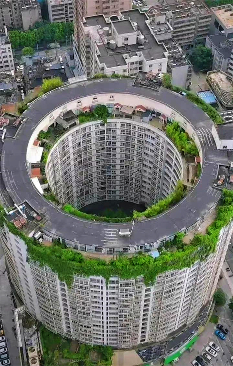 这种圆形建筑很少见,这位设计师想法独特!