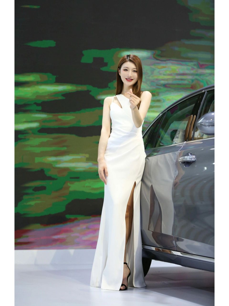 重庆车展 #车模