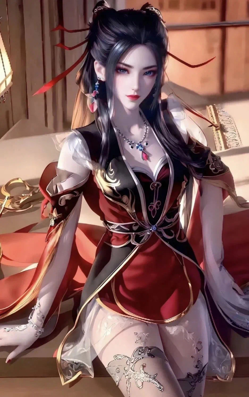 国漫女神:天行九歌 焰灵姬 #ai绘画美女写真