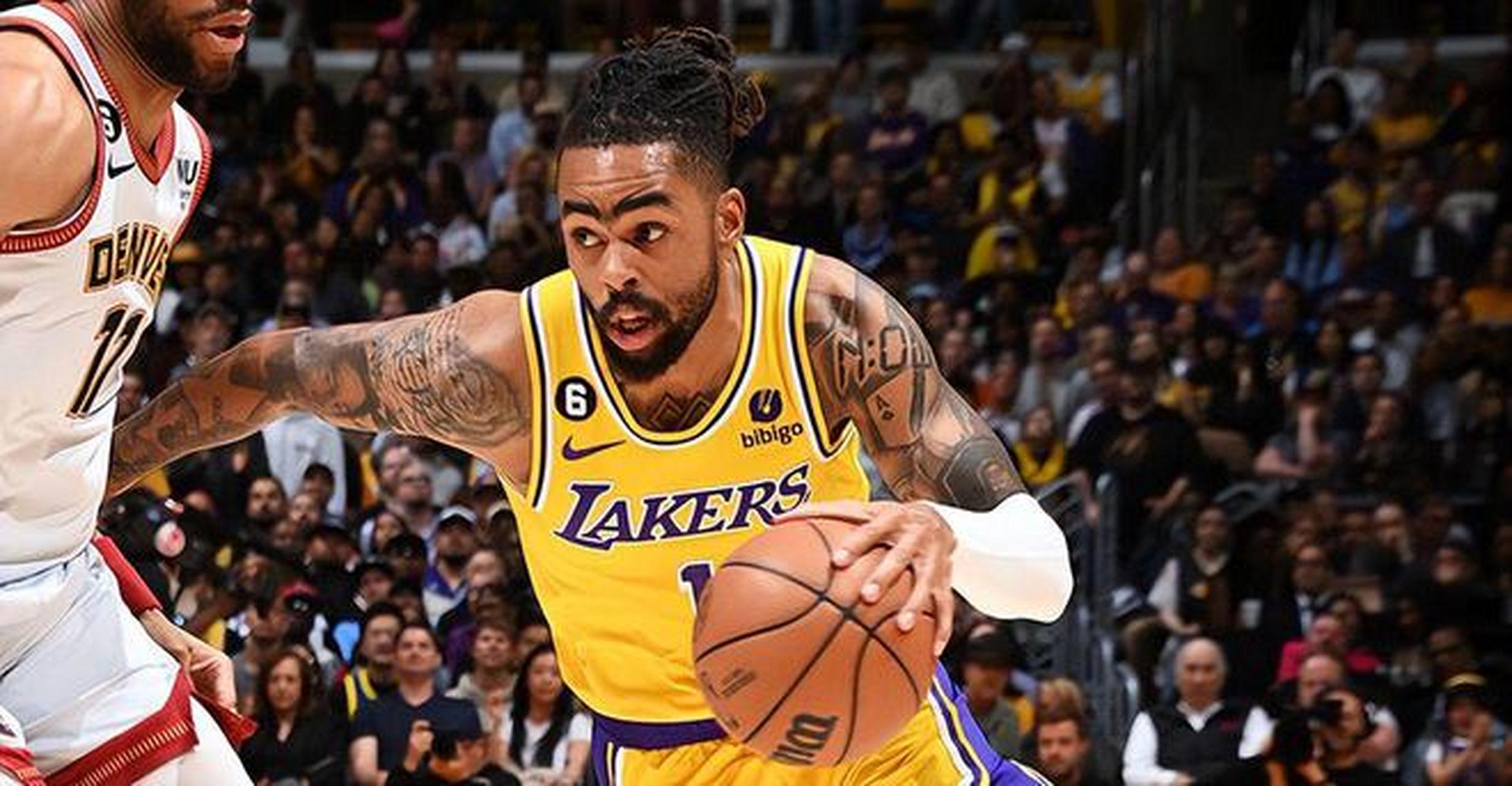 7:丹吉洛·拉塞尔  dangelo russell,控卫,27岁,湖人  虽然拉塞尔在