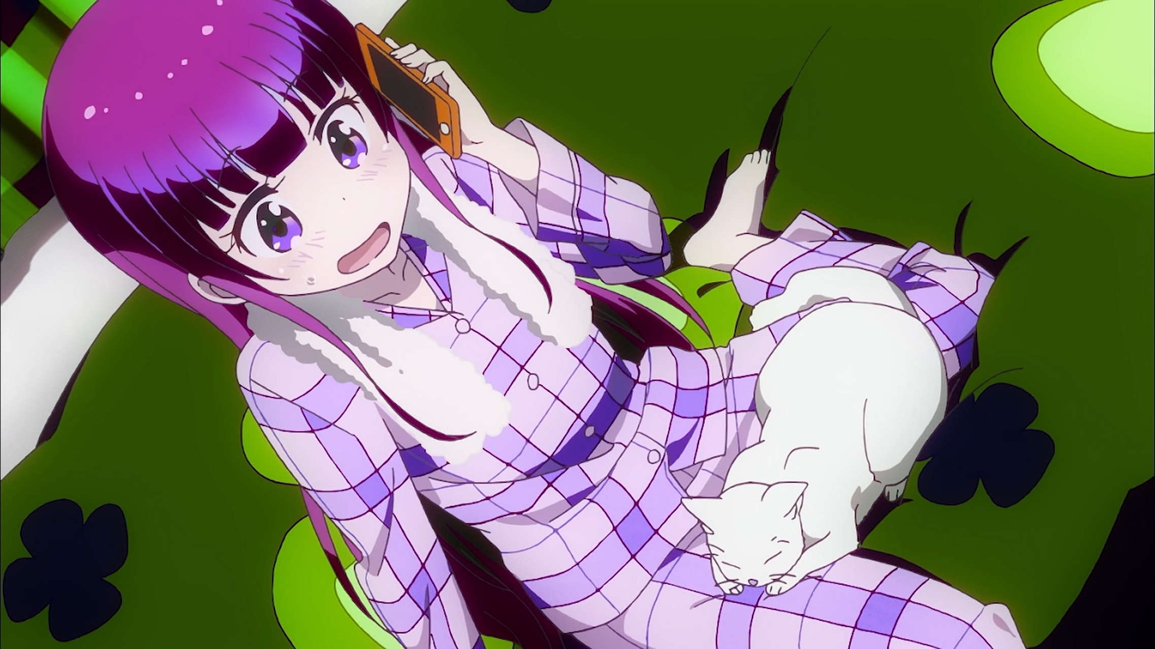 【new game】女主and日富美#动漫壁纸# #二次元动漫