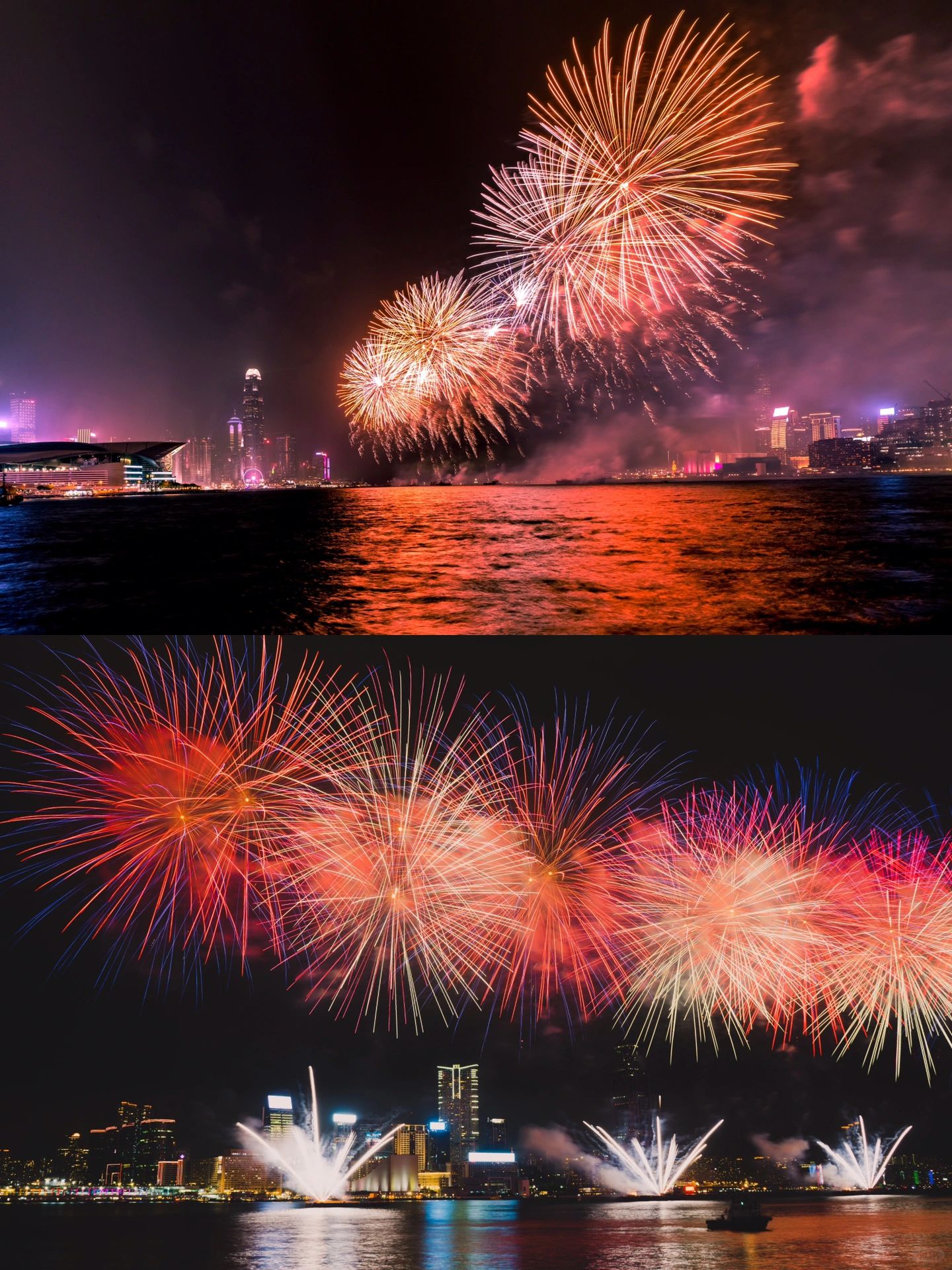 母亲的生日香港维多利亚港将于2023年10月1日举办超壮观的烟花汇演!