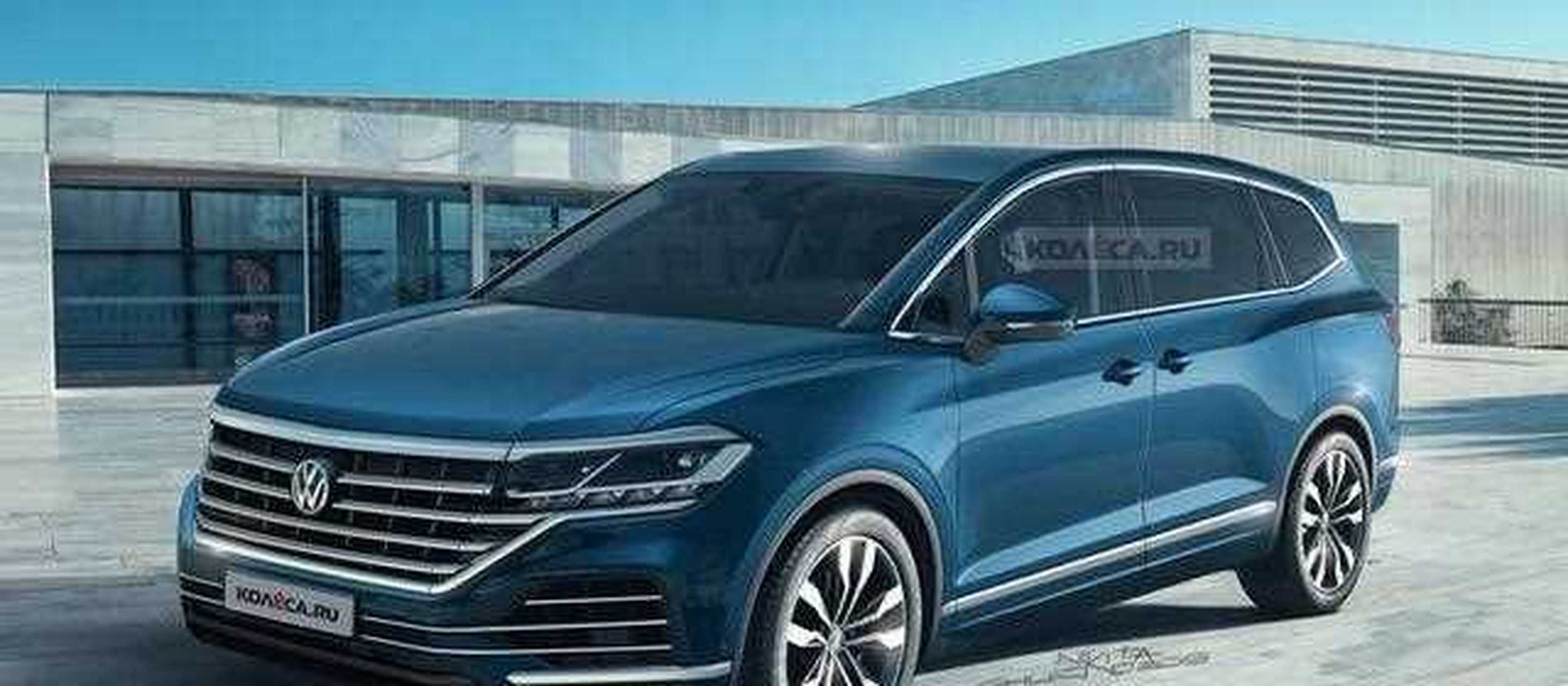 大众全新mpv来袭,中文名或为"巍昂",这是奔着谁来的呢?