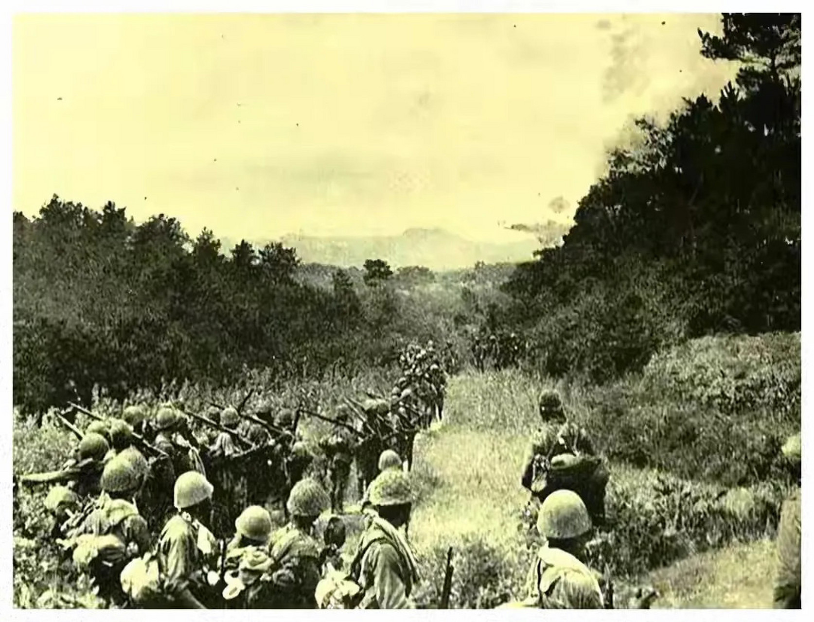 1938年10月,江西万家岭已经血流成河,日军106师团1.