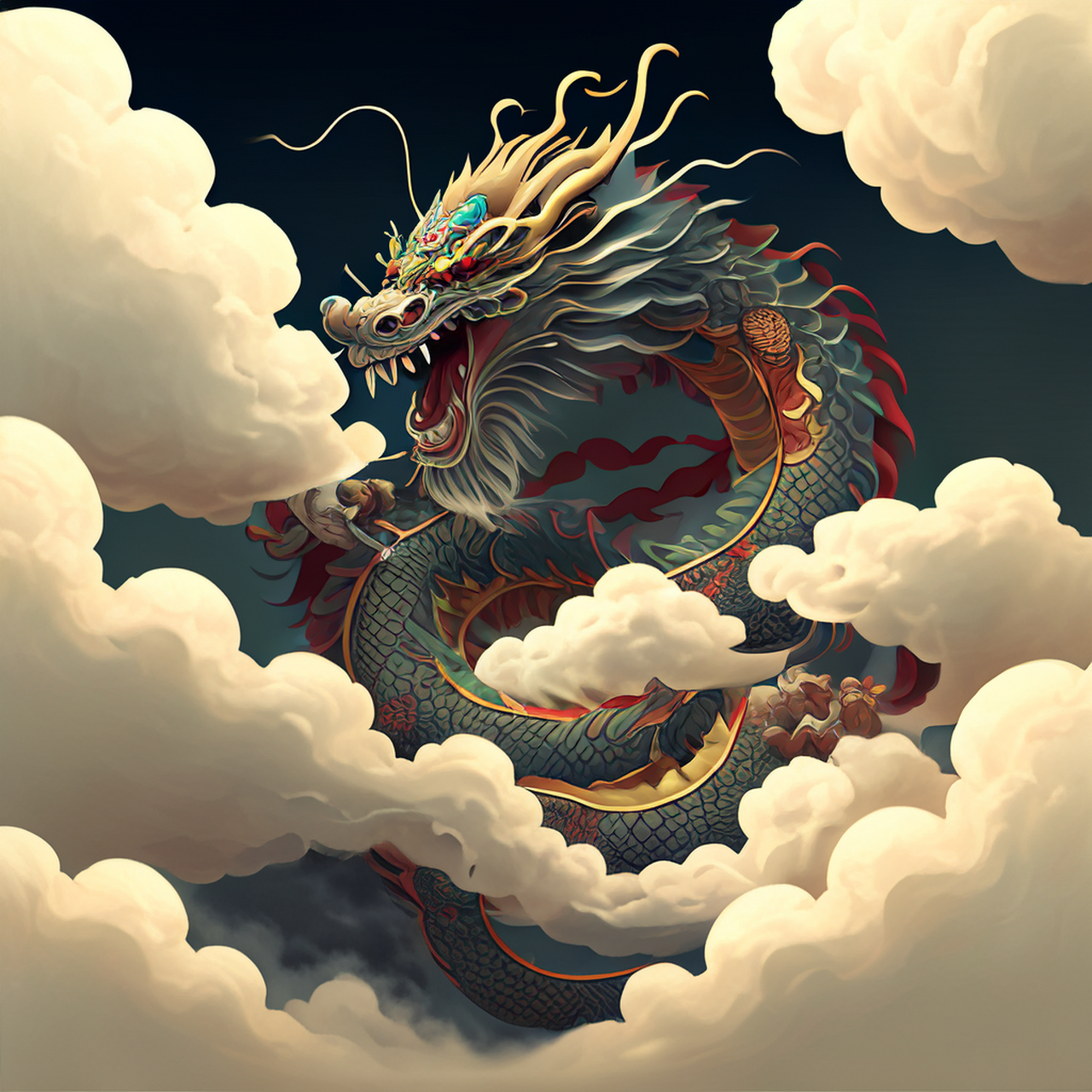 几年天上张公子,今日云间陸士龙.安谧,朦胧,中国风#百度ai绘图黑科技