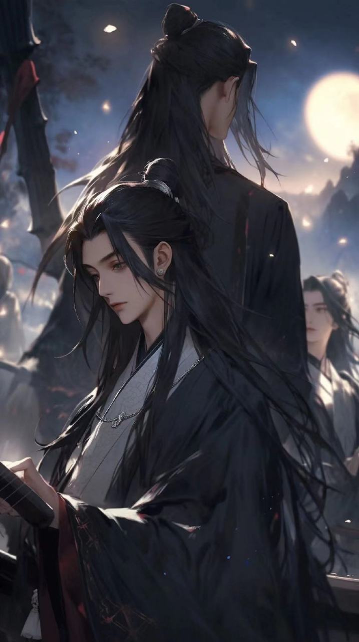 古风双男主 #古风小分队# #古风插画