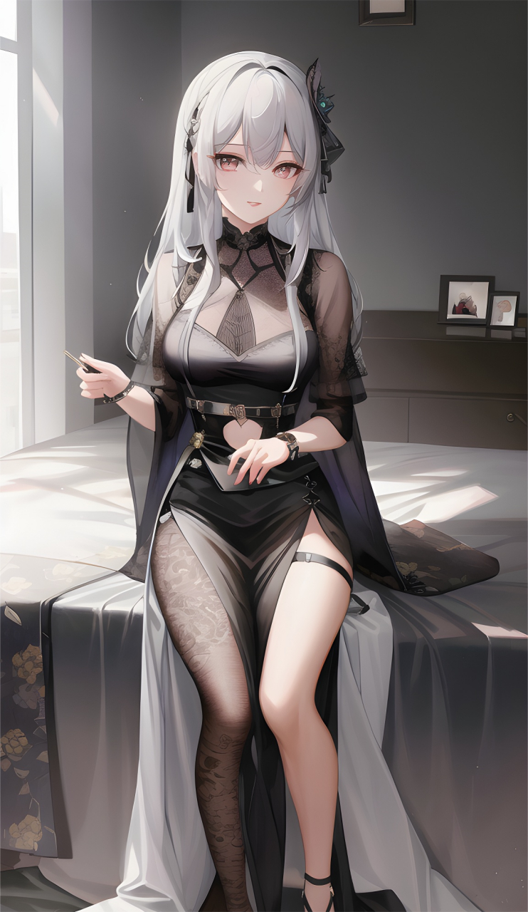 ai绘画# #二次元美图# #动漫头像和壁纸# #美女图片欣赏# #你的ai