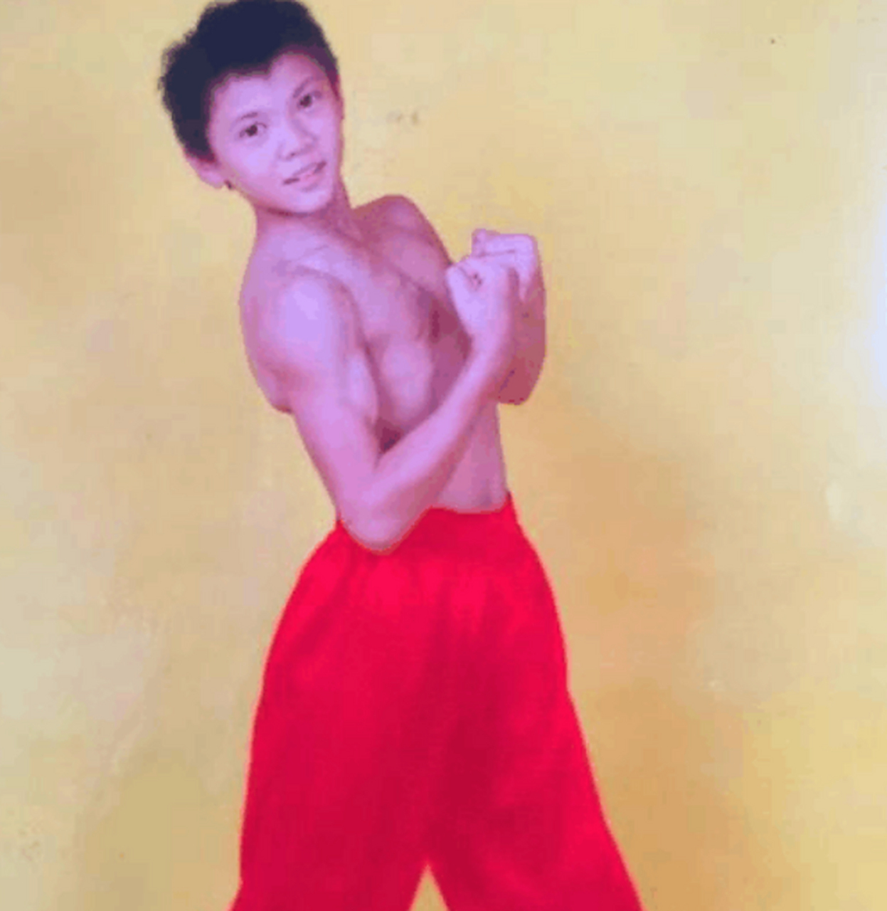 后来在王振威15岁的时候,成龙的影片《功夫梦》开始找演员,影片中正好