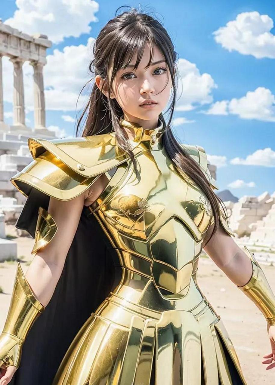 据说这是ai画的黄金圣斗士美女,这美女的颜值,身材都是没的说,黄金