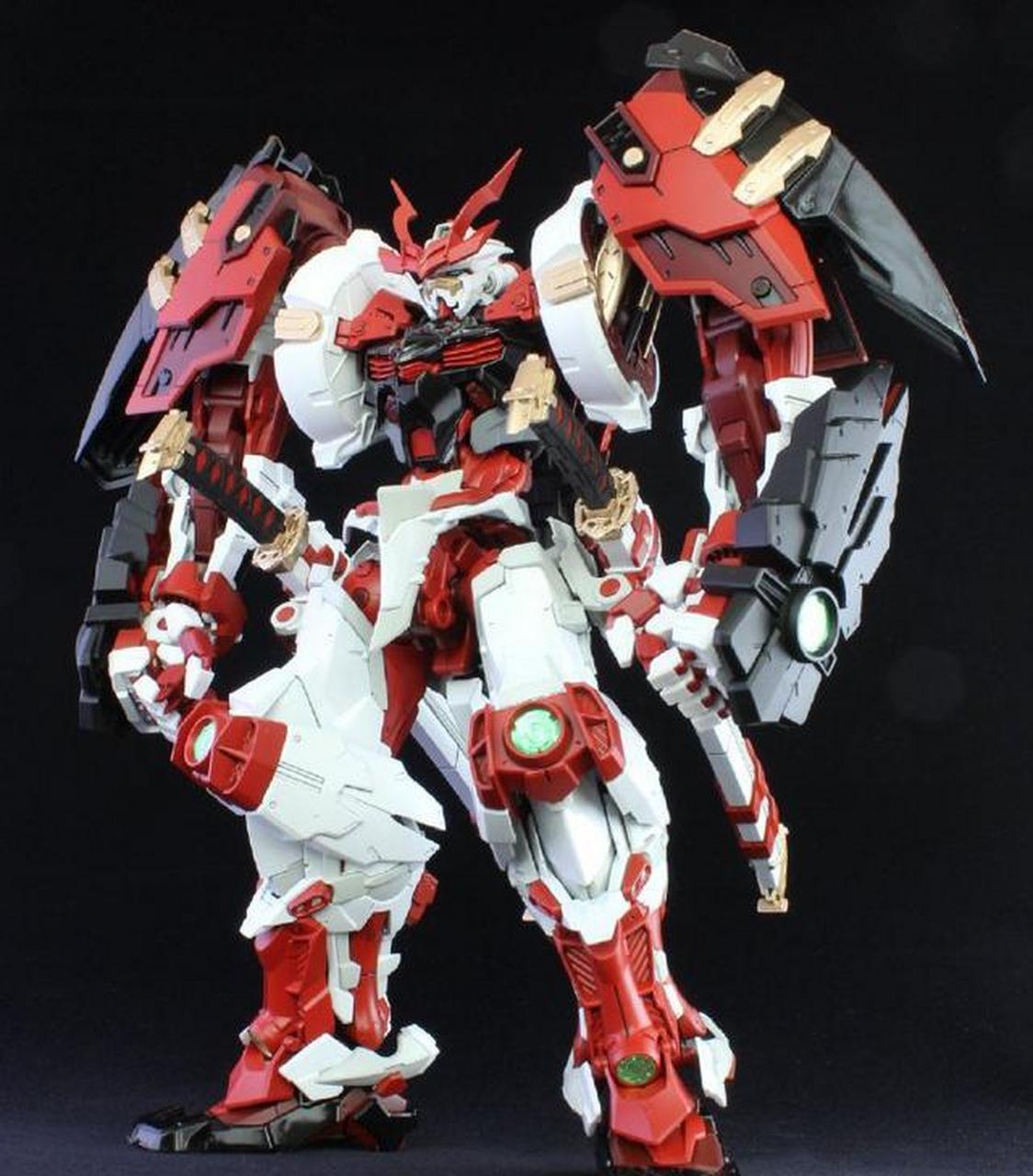 hirm样式战国红异端高达模型