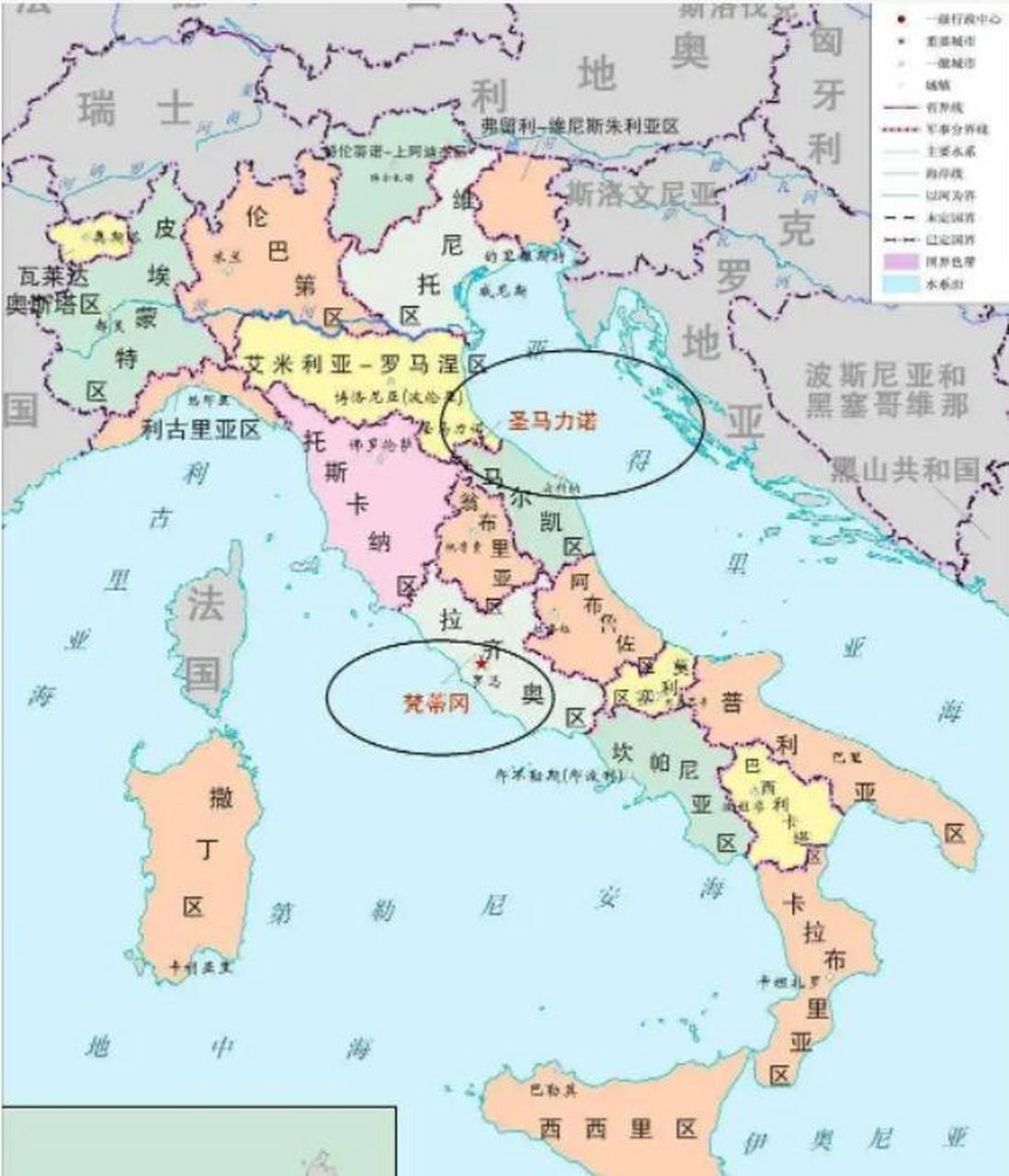 最小的还不到一平方公里,超乎想象 如今的世界中累计有233个国家和