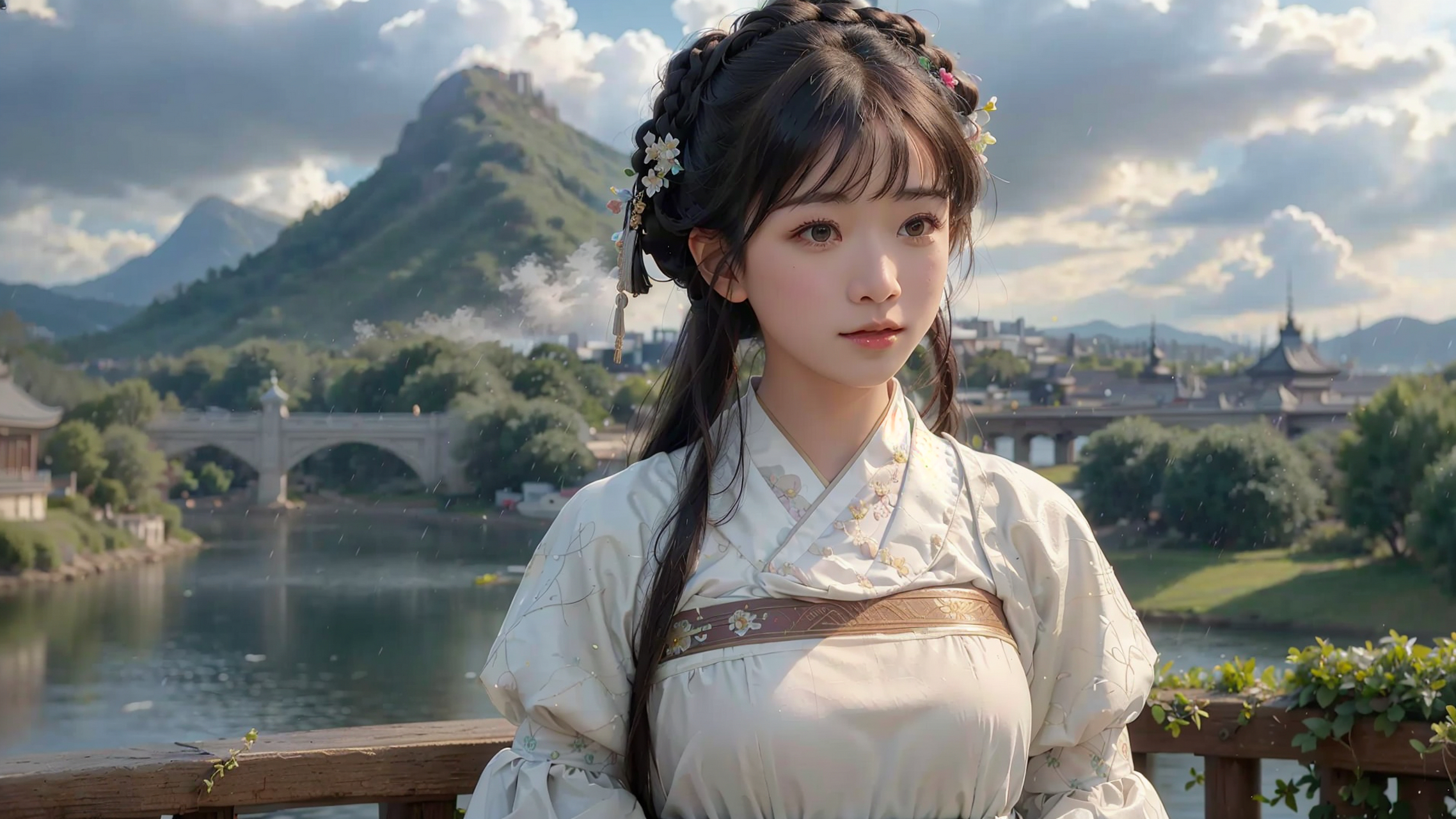 ai美女-漂亮的古风小姐姐(2)#古风# #美女