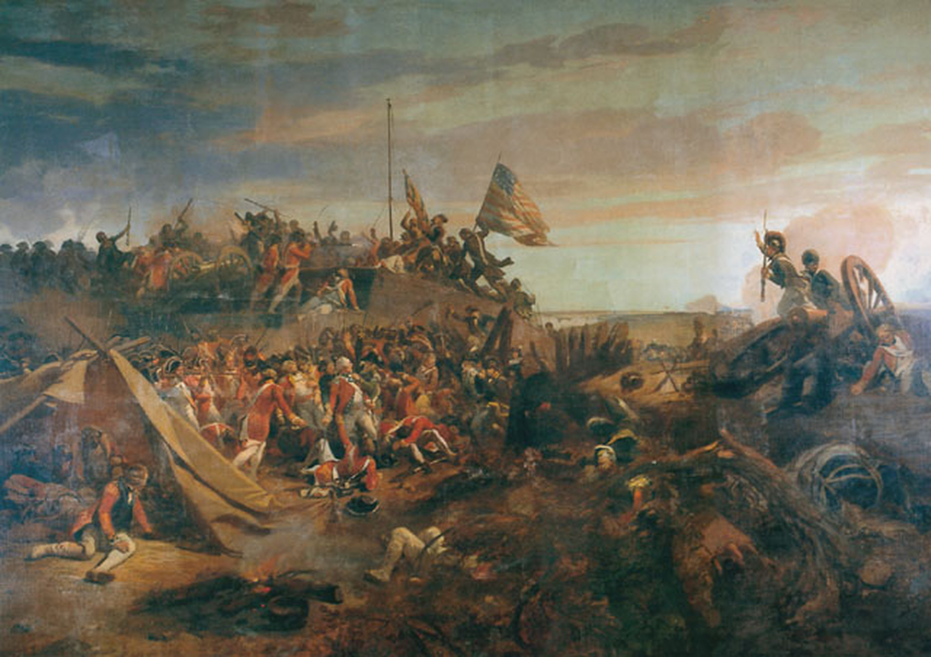 1774年,美国与英国的独立战争正式开打,在亚当斯等人的撺掇之下