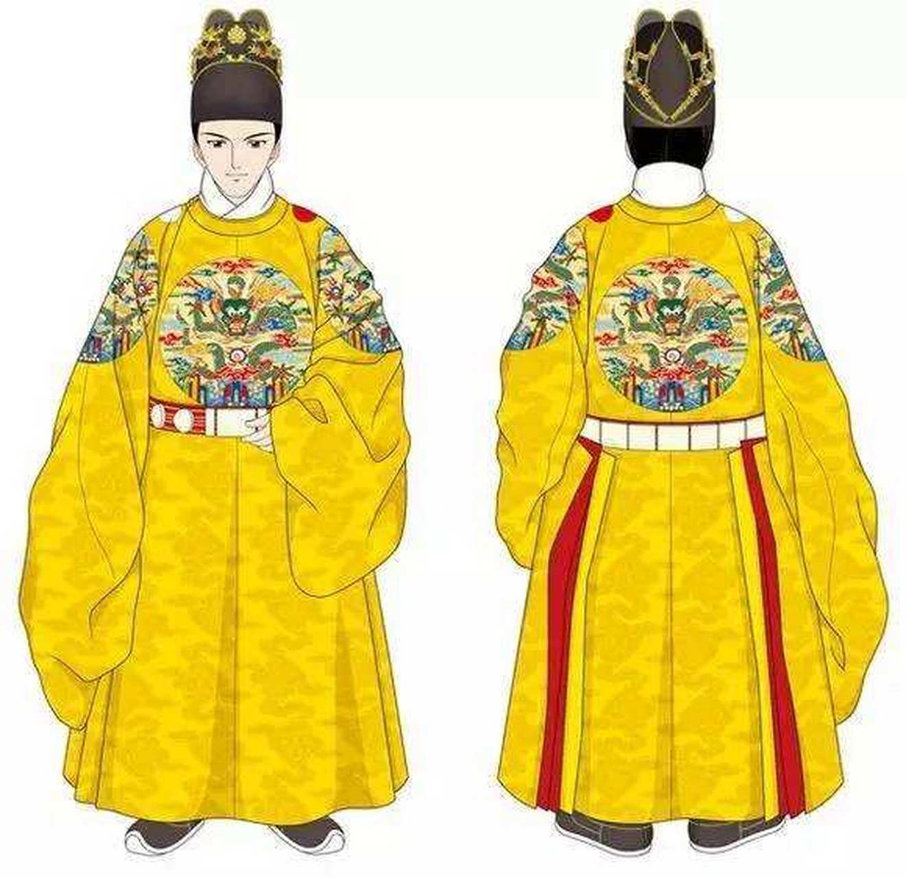 黄袍往往被看做古代帝王服色的象征,这种现象起源于唐代,唐高祖时就曾