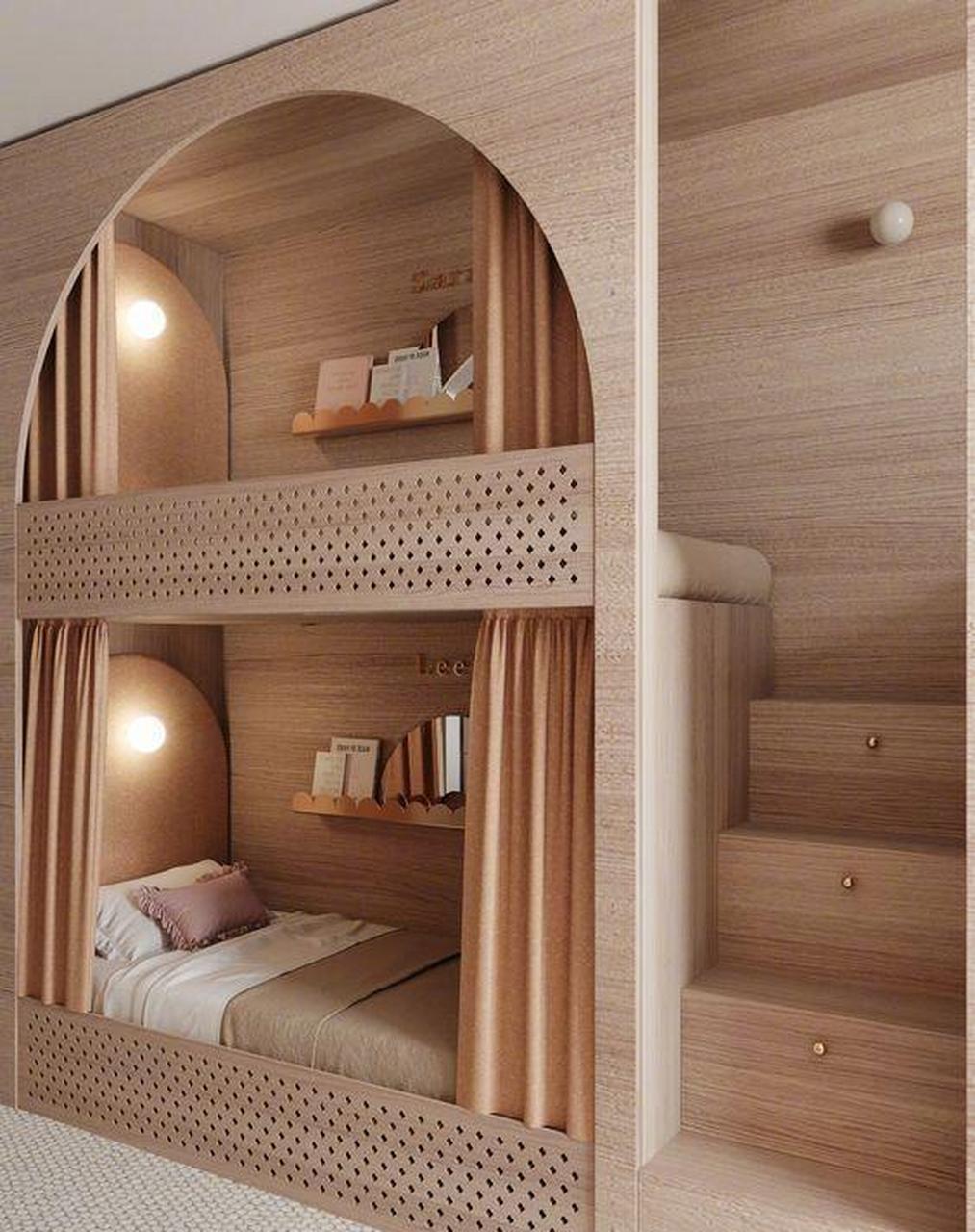 室内设计·上下铺  你喜欢这样的装修吗?喜欢点个赞吧.