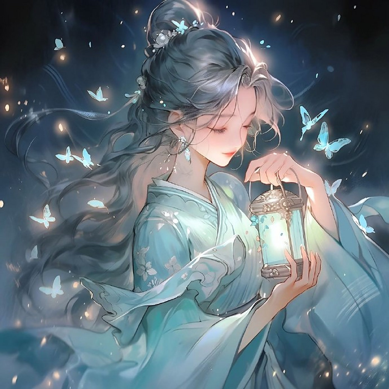 仙气飘飘的古风女生头像 676767