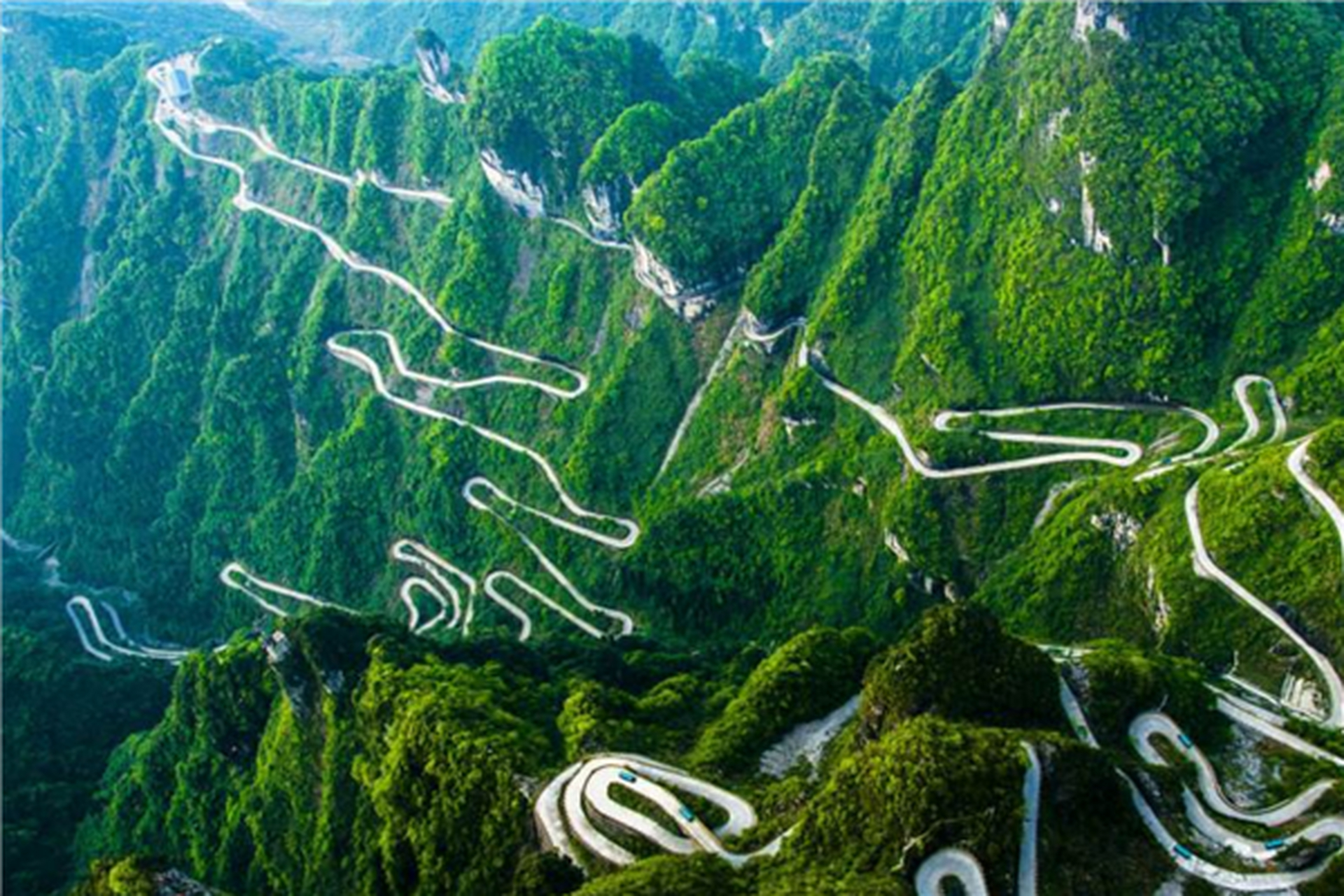 中国十大最美天路图片