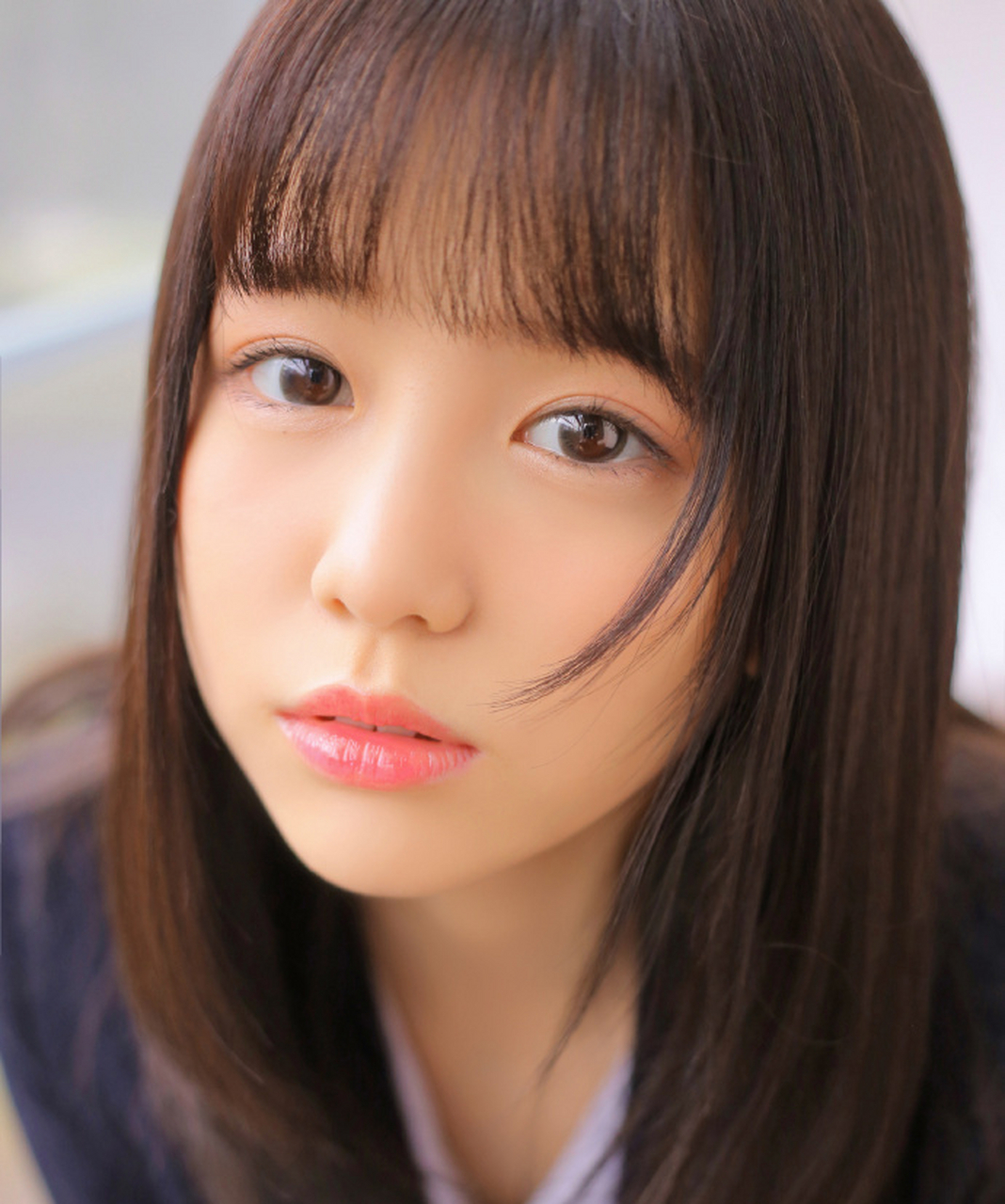 超级可爱甜美的女孩子,前日本女子偶像团体snh48成员杨惠婷.