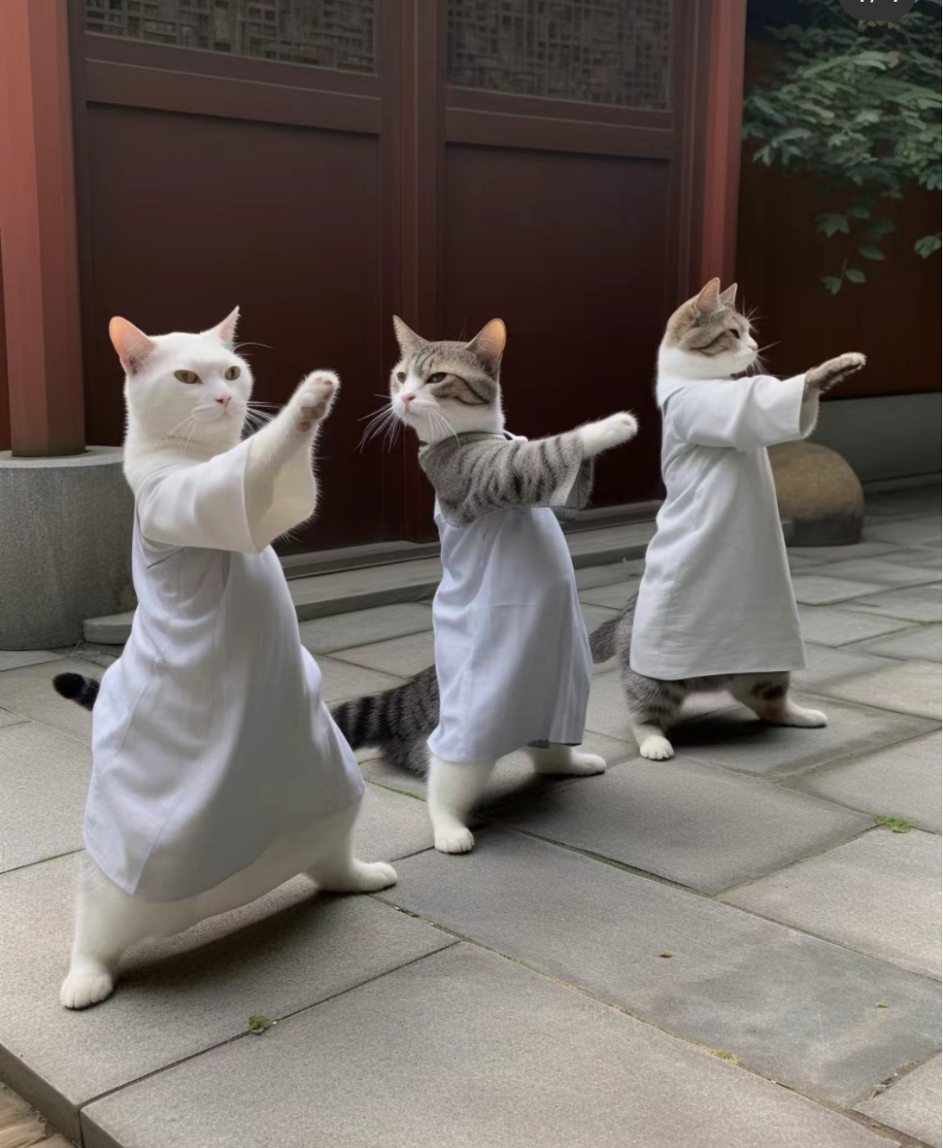 喵大人都开始打太极了,你还不动起来?