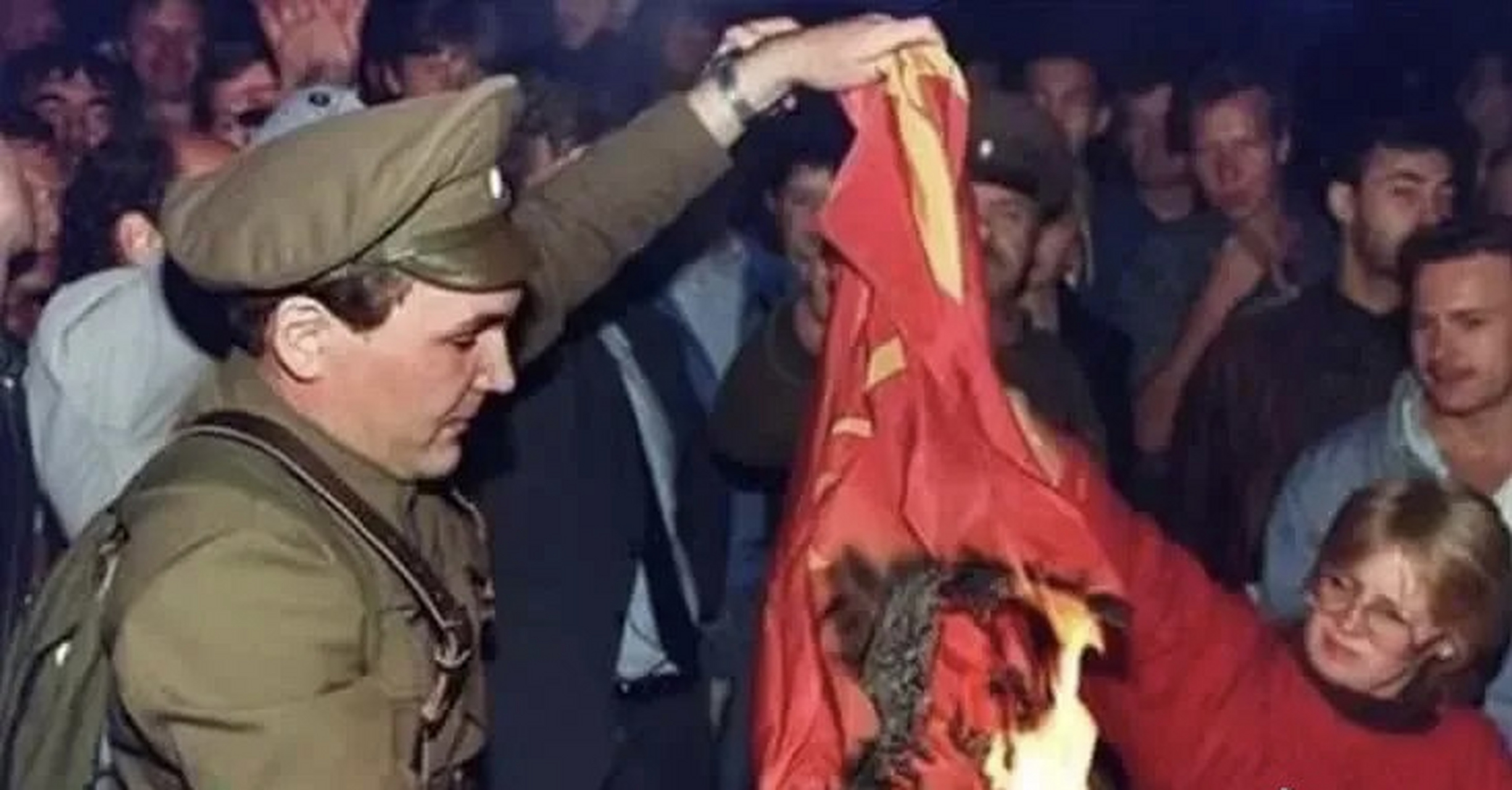 1991年,苏联解体前夕.