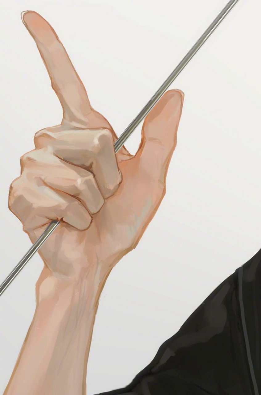 男性手部绘画参考图~ twi:libs920