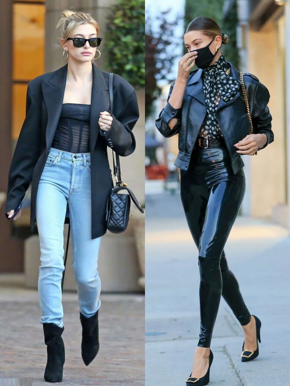 日常私服穿搭 海狸 hailey bieber日常私服穿搭 经典时髦