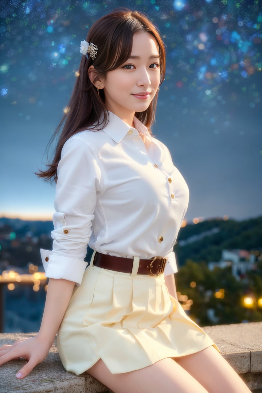 ai美女-淑女气质的都市女孩(1)#美女# #养眼美女