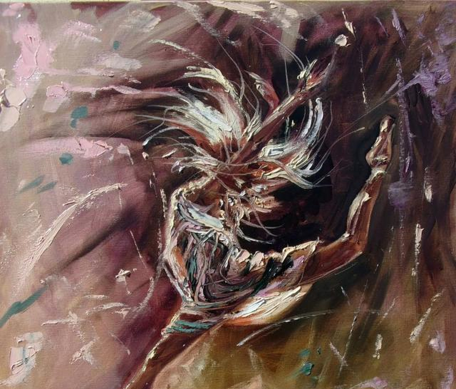 插画:波兰艺术家monika luniak作品-最美的时刻-舞者