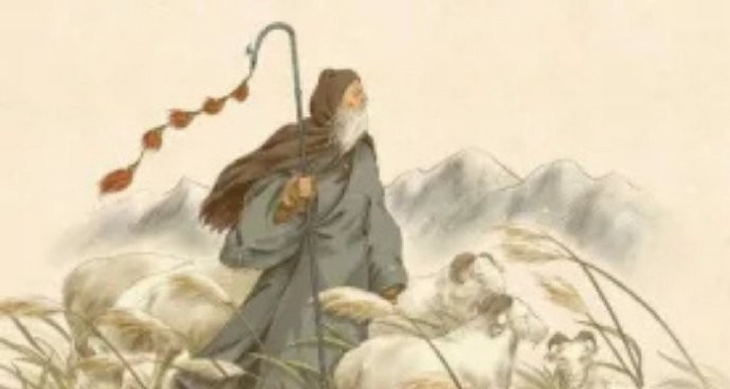 苏武正躺在羊圈外睡觉,突然,一个匈奴女人钻进了他被窝,苏武愤而起身